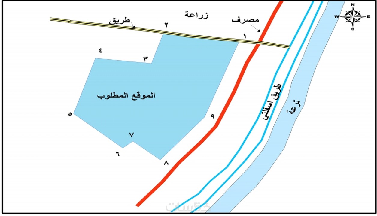 كروكيات زراعية  أقوي مكتب  كروكي زراعية  في جازان