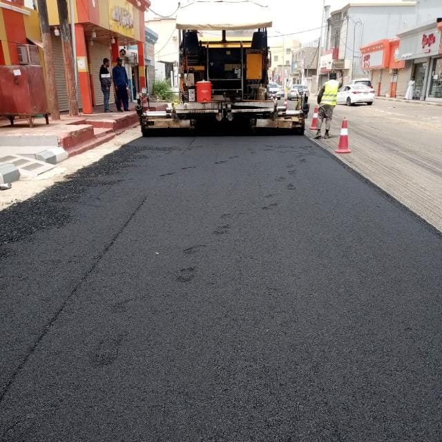 افضل وارخص مقاول اسفلت في صبيا وجيزان والعيدابي وهروب والعارضة وبيش والريث وصامطة والدرب وابو عريش والداير وفيفاء تخفيضات تصل الى ٥٠%